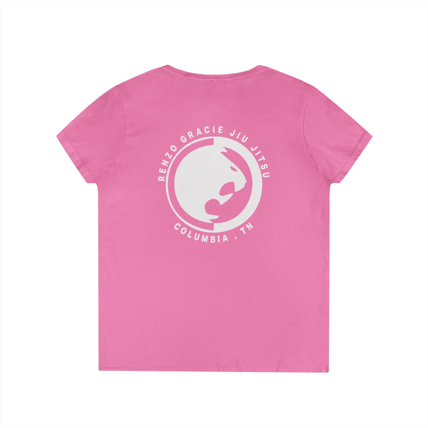 Columbia Ladies' V-Neck Jiu Jitsu T-Shirt - Kenzo Gracie Design