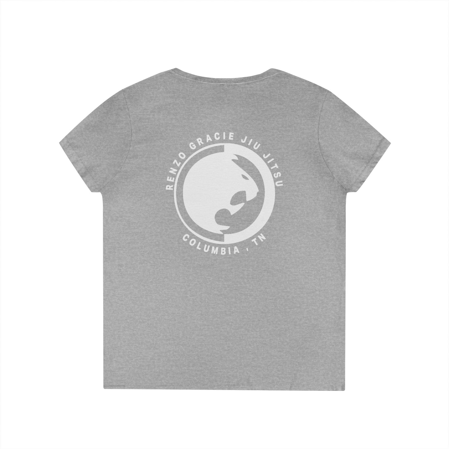 Columbia Ladies' V-Neck Jiu Jitsu T-Shirt - Kenzo Gracie Design