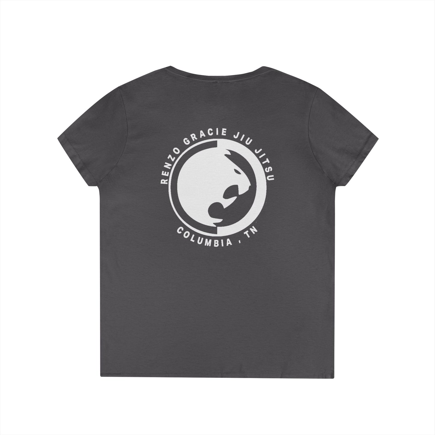 Columbia Ladies' V-Neck Jiu Jitsu T-Shirt - Kenzo Gracie Design