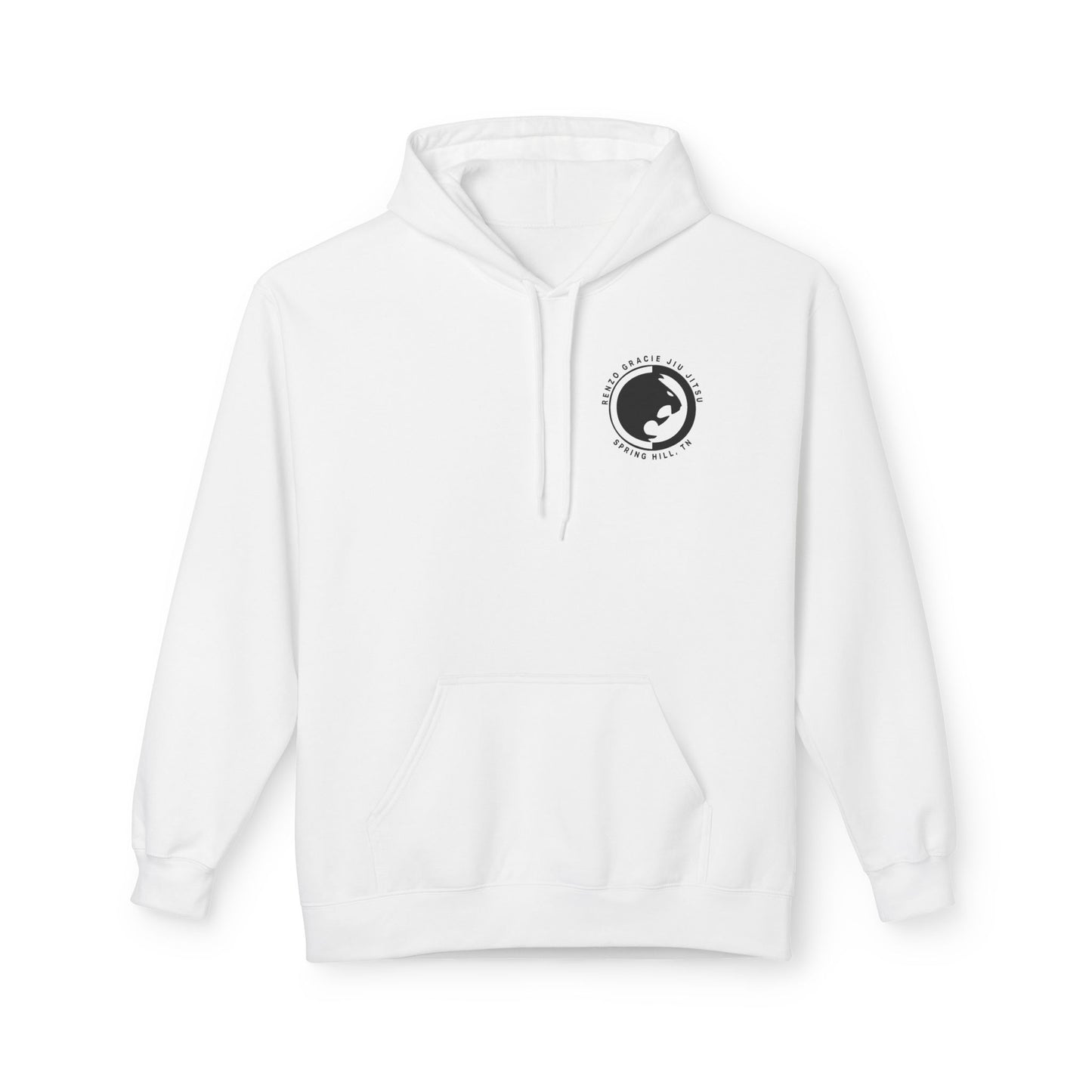 Spring Hill Renzo Gracie Unisex Fleece Hoodie - Soft, Stylish, Perfect for Training