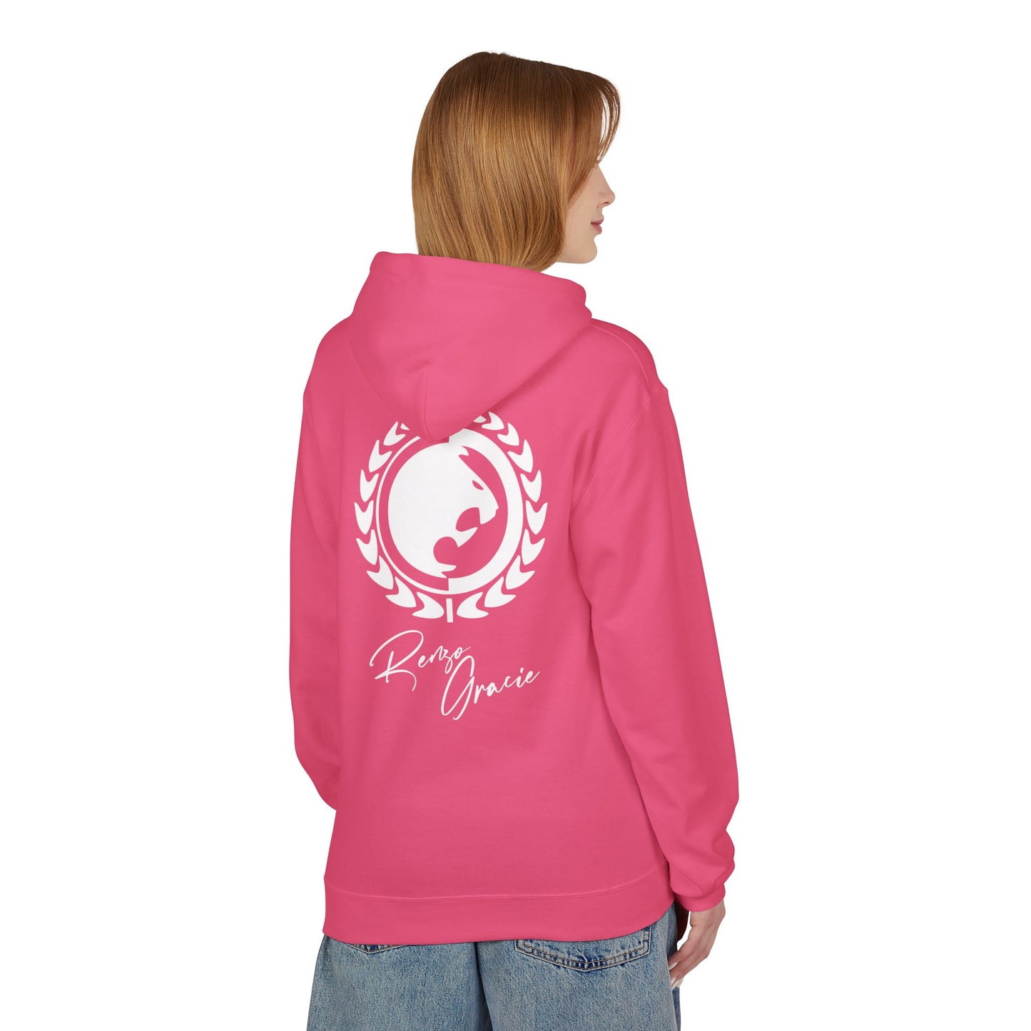 Spring Hill Renzo Gracie Unisex Fleece Hoodie - Soft, Stylish, Perfect for Training