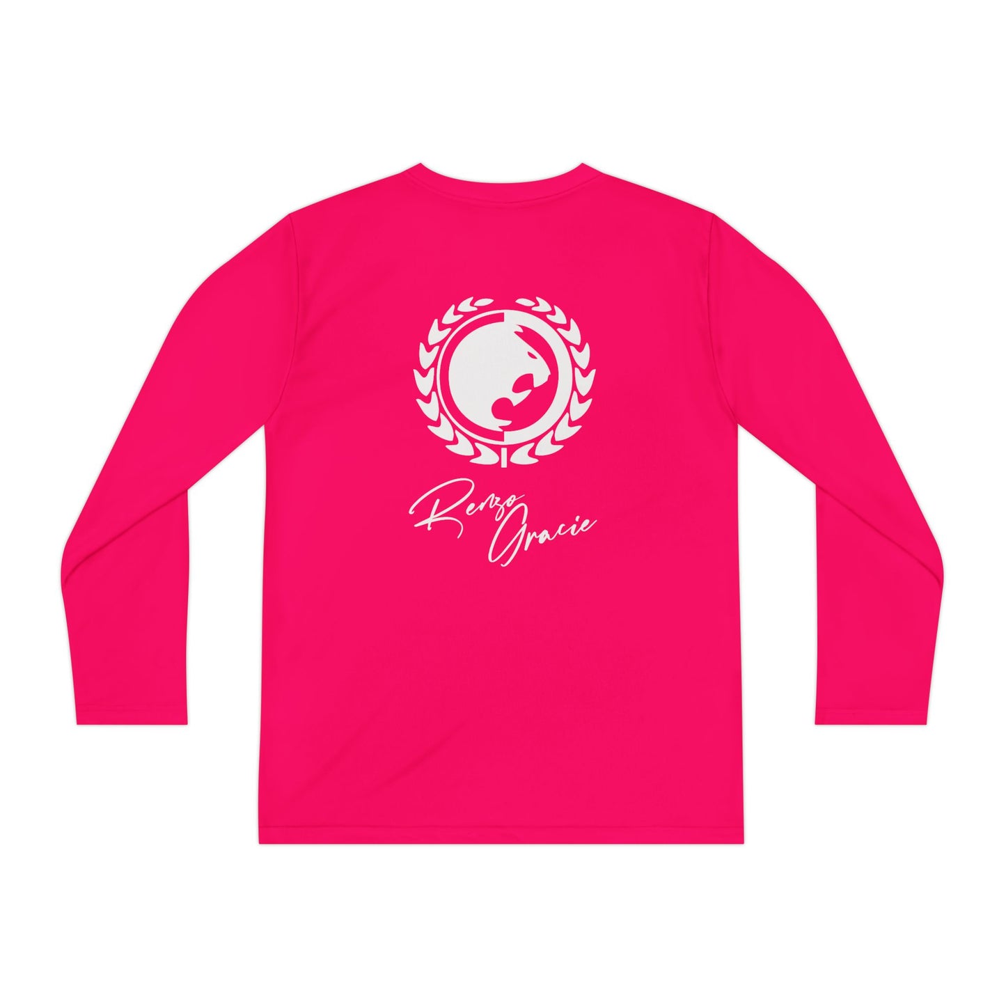 Spring Hill Youth Long Sleeve Competitor Tee - White Renzo Gracie Logo
