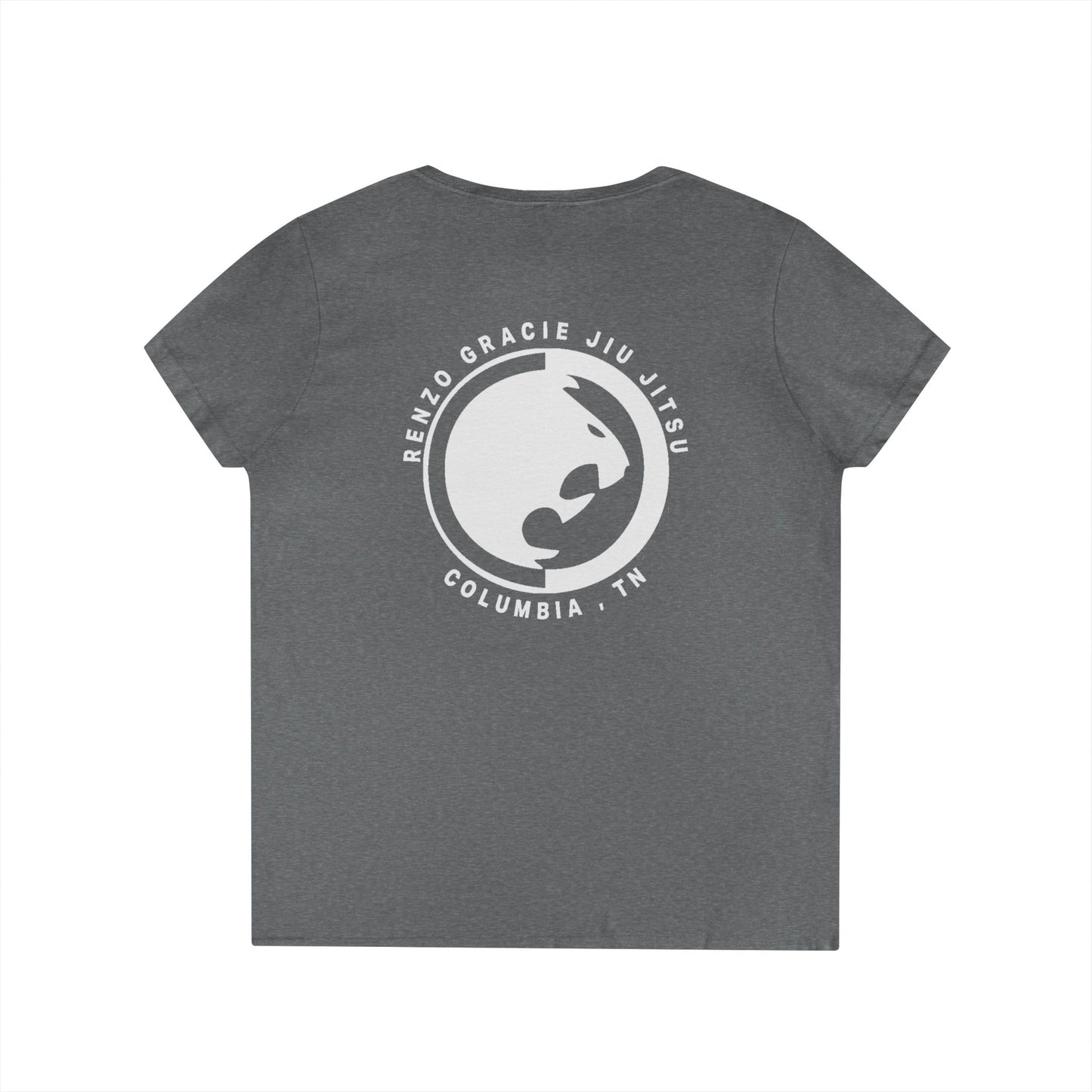 Columbia Ladies' V-Neck Jiu Jitsu T-Shirt - Kenzo Gracie Design