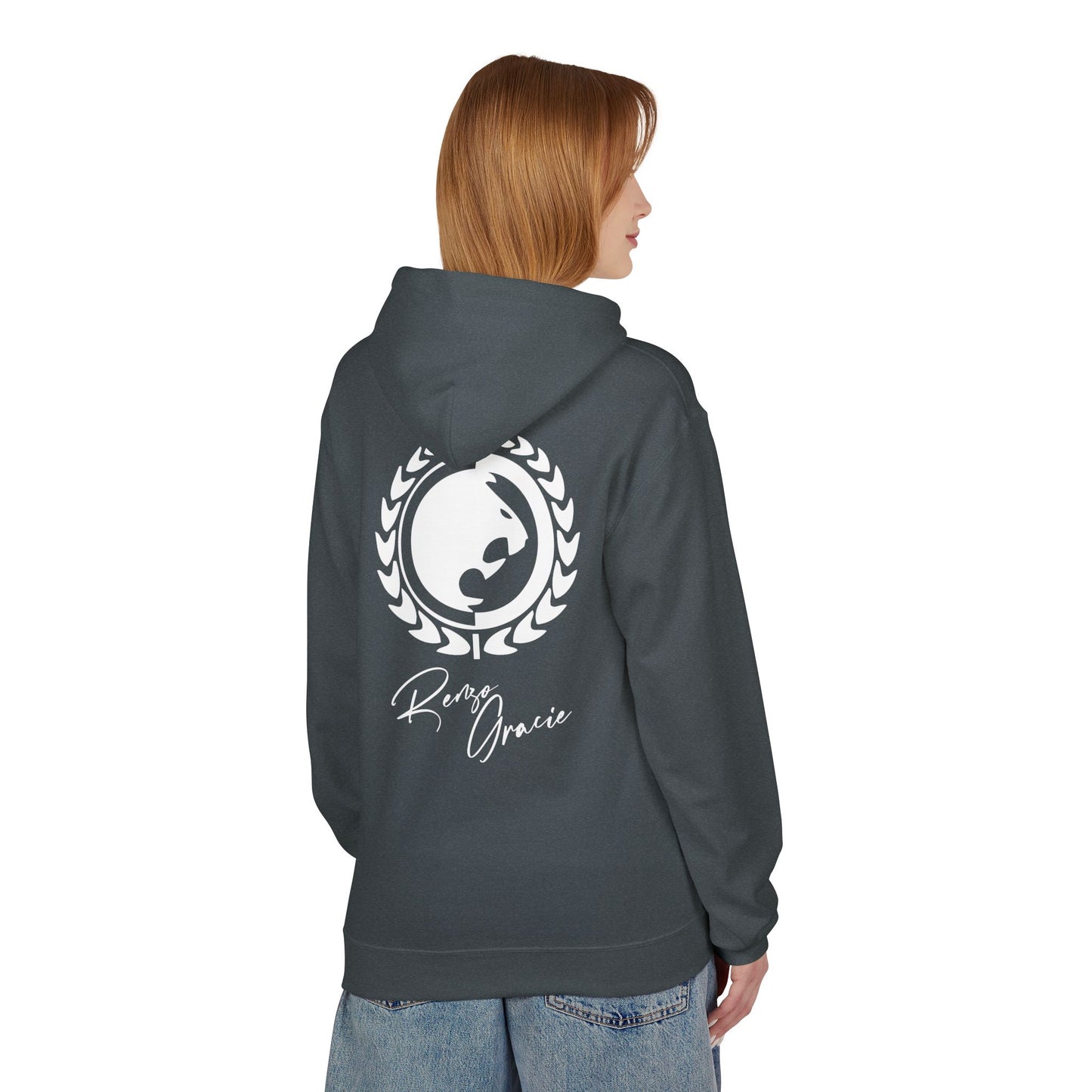 Columbia Renzo Gracie Unisex Fleece Hoodie - Soft, Stylish, Perfect for Training