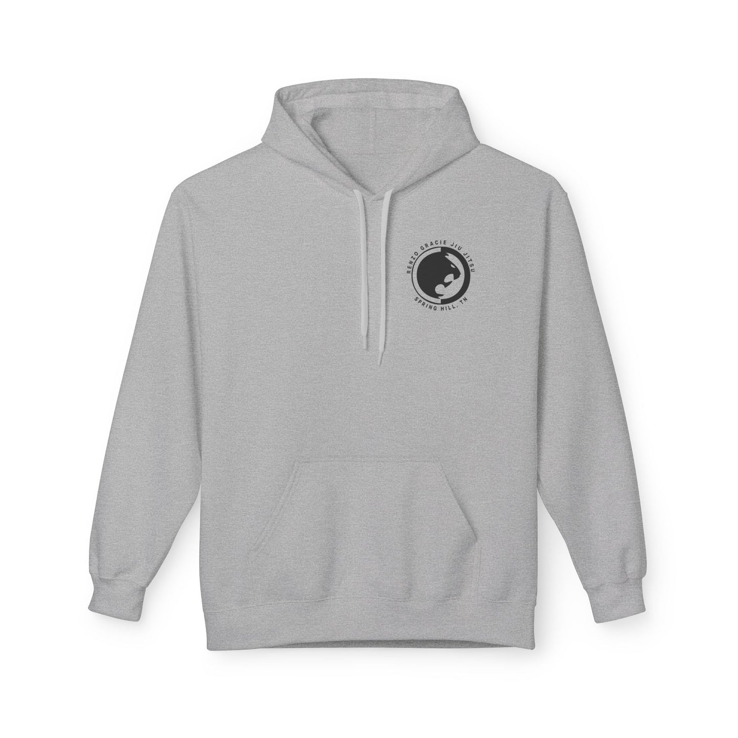 Spring Hill Renzo Gracie Unisex Fleece Hoodie - Soft, Stylish, Perfect for Training