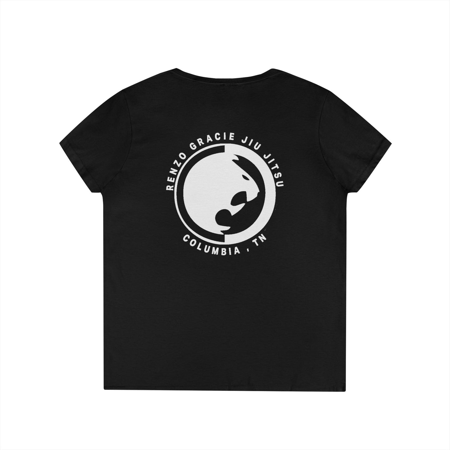 Columbia Ladies' V-Neck Jiu Jitsu T-Shirt - Kenzo Gracie Design