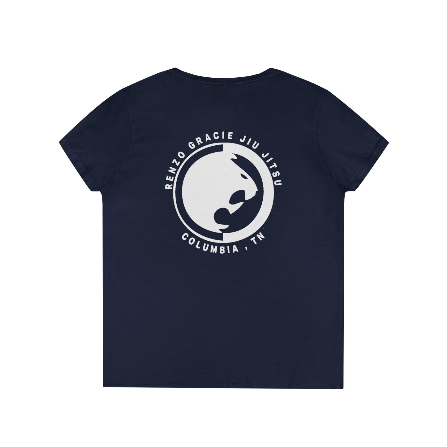 Columbia Ladies' V-Neck Jiu Jitsu T-Shirt - Kenzo Gracie Design