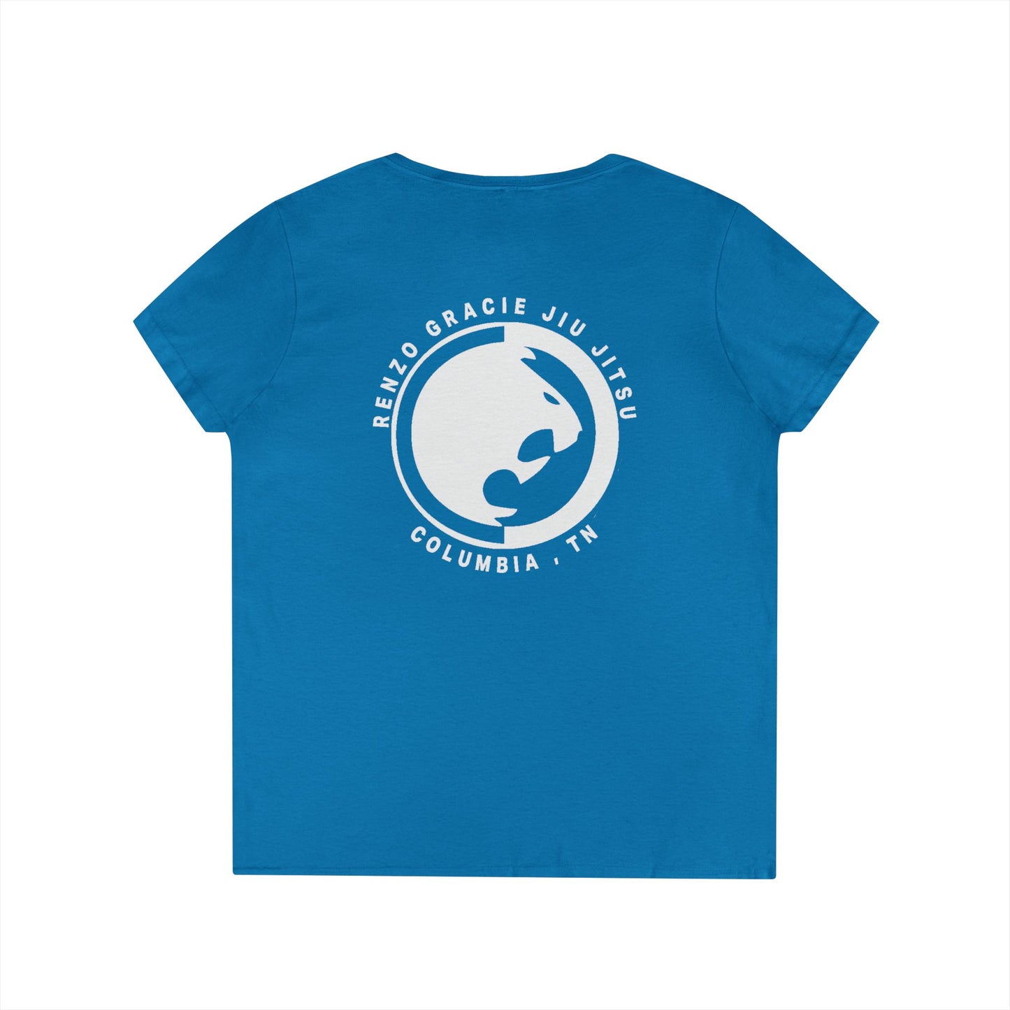 Columbia Ladies' V-Neck Jiu Jitsu T-Shirt - Kenzo Gracie Design