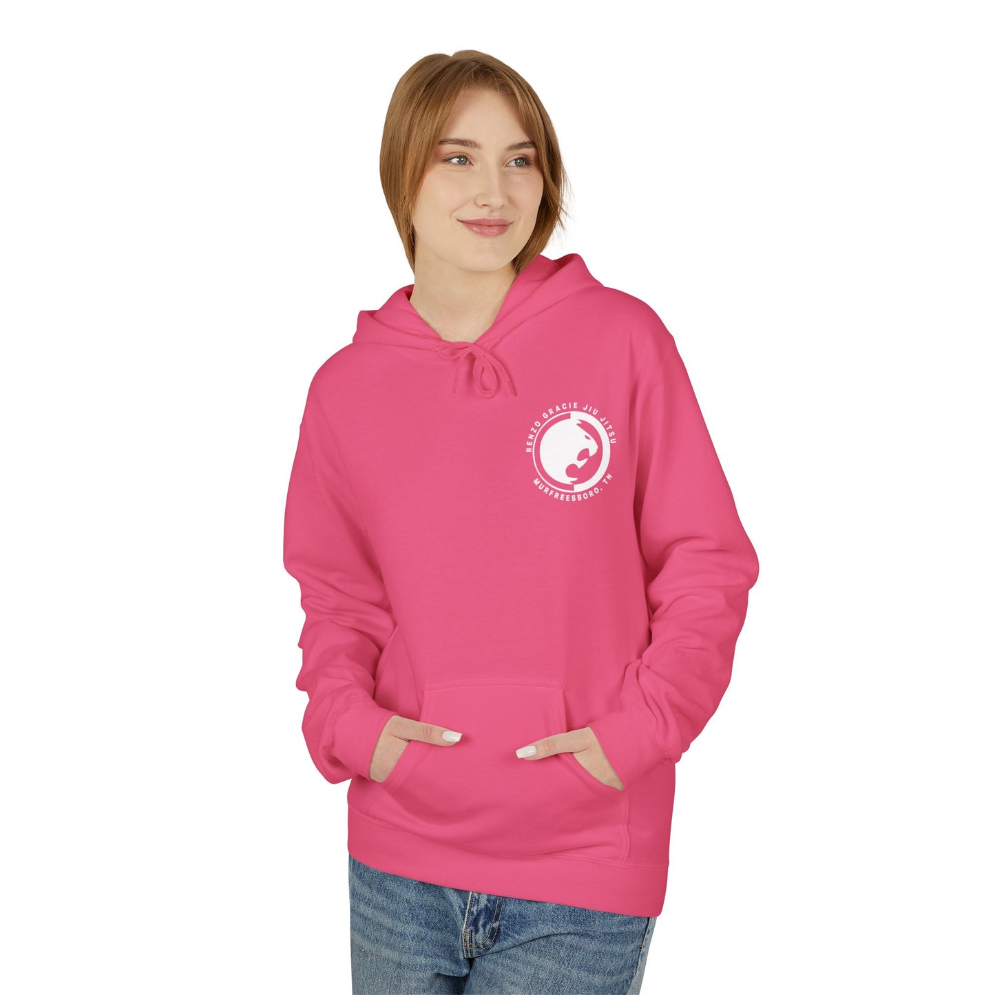 Murfreesboro Renzo Gracie Unisex Fleece Hoodie - Soft, Stylish, Perfect for Training
