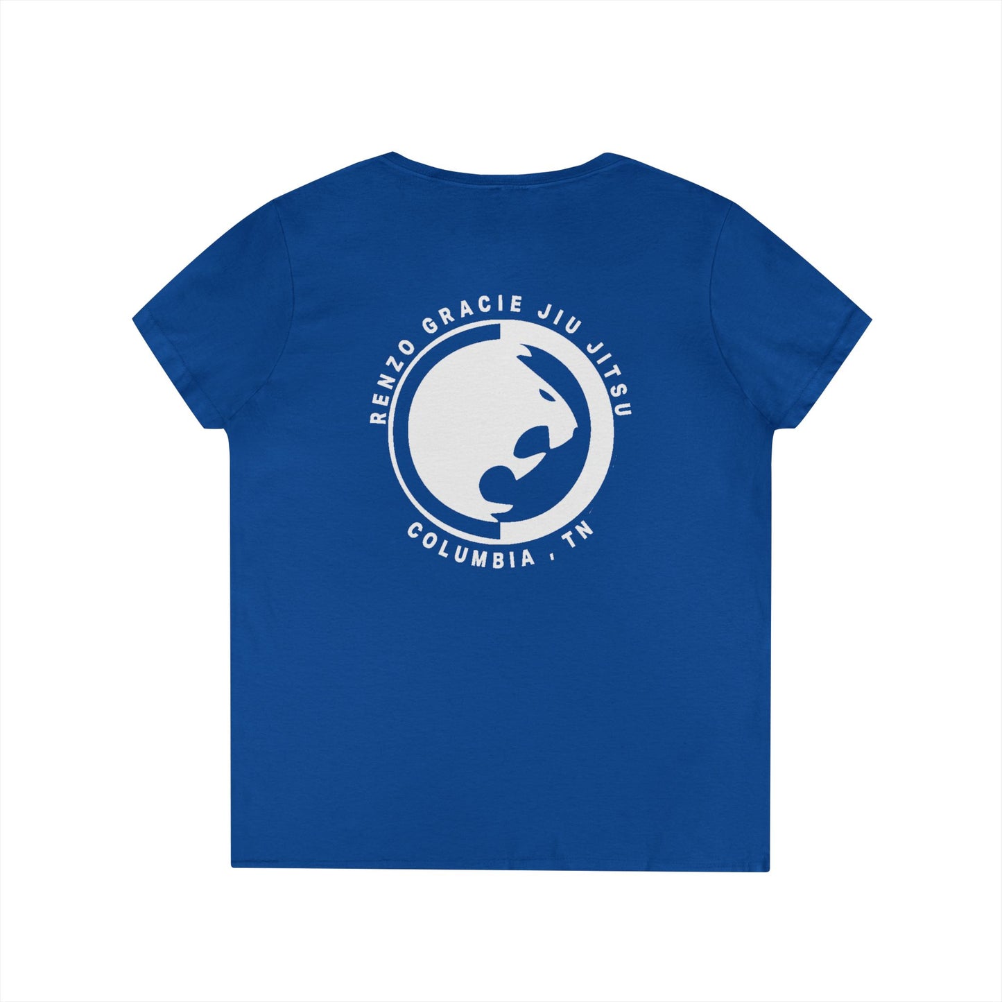 Columbia Ladies' V-Neck Jiu Jitsu T-Shirt - Kenzo Gracie Design