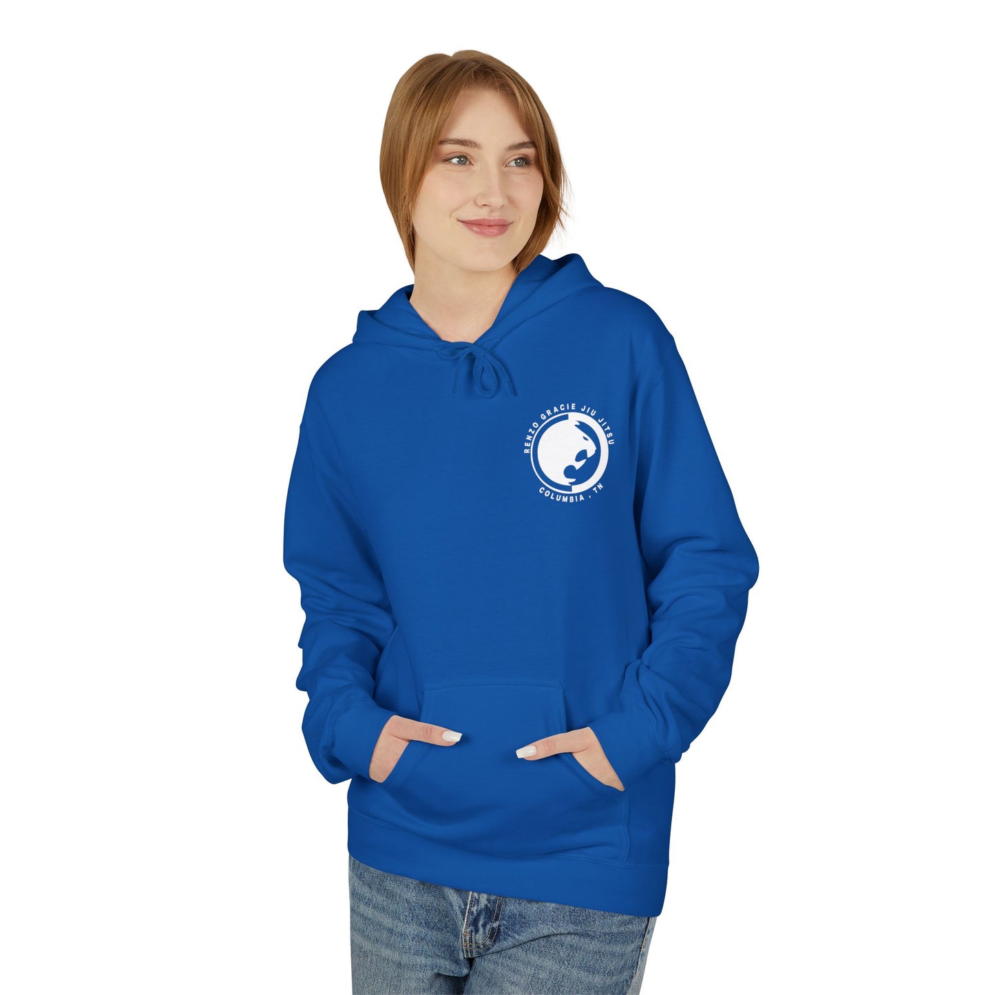 Columbia Renzo Gracie Unisex Fleece Hoodie - Soft, Stylish, Perfect for Training