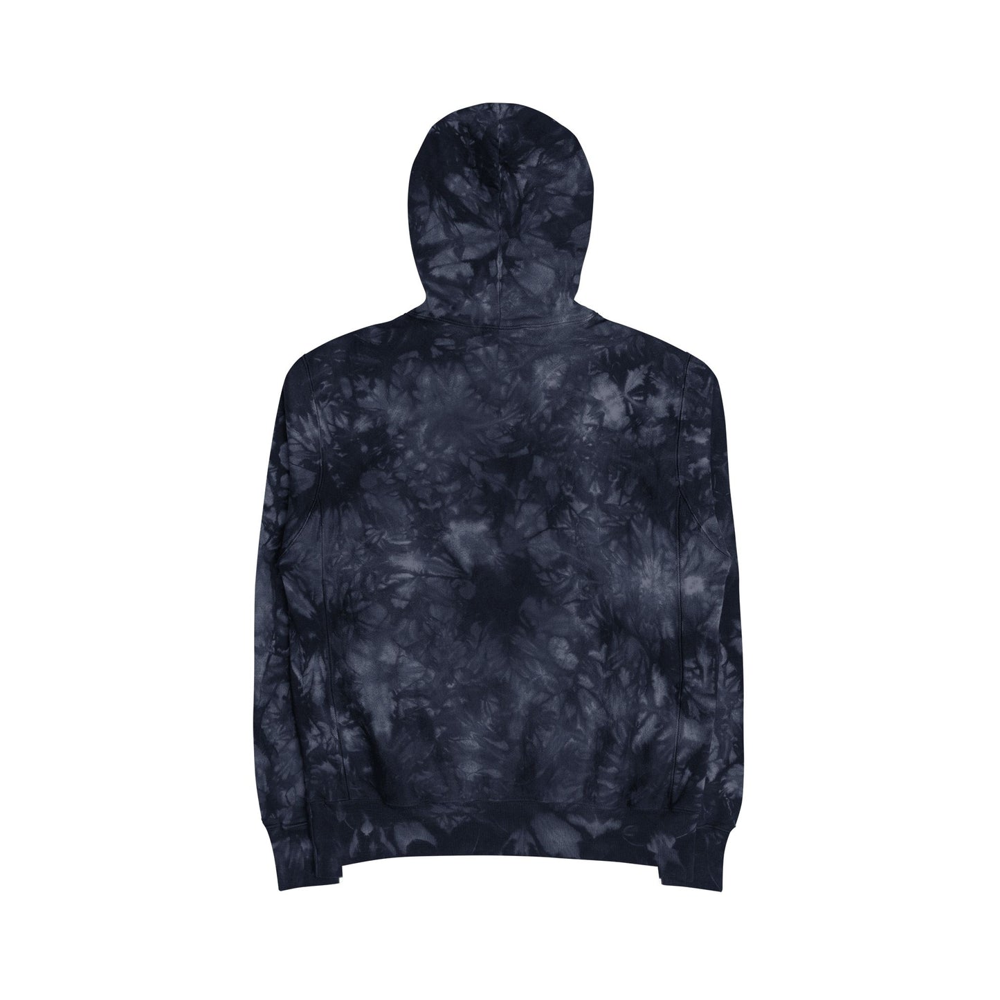 Renzo Gracie Fort  Unisex Champion Tie-Dye Hoodie with Embroidered Design -