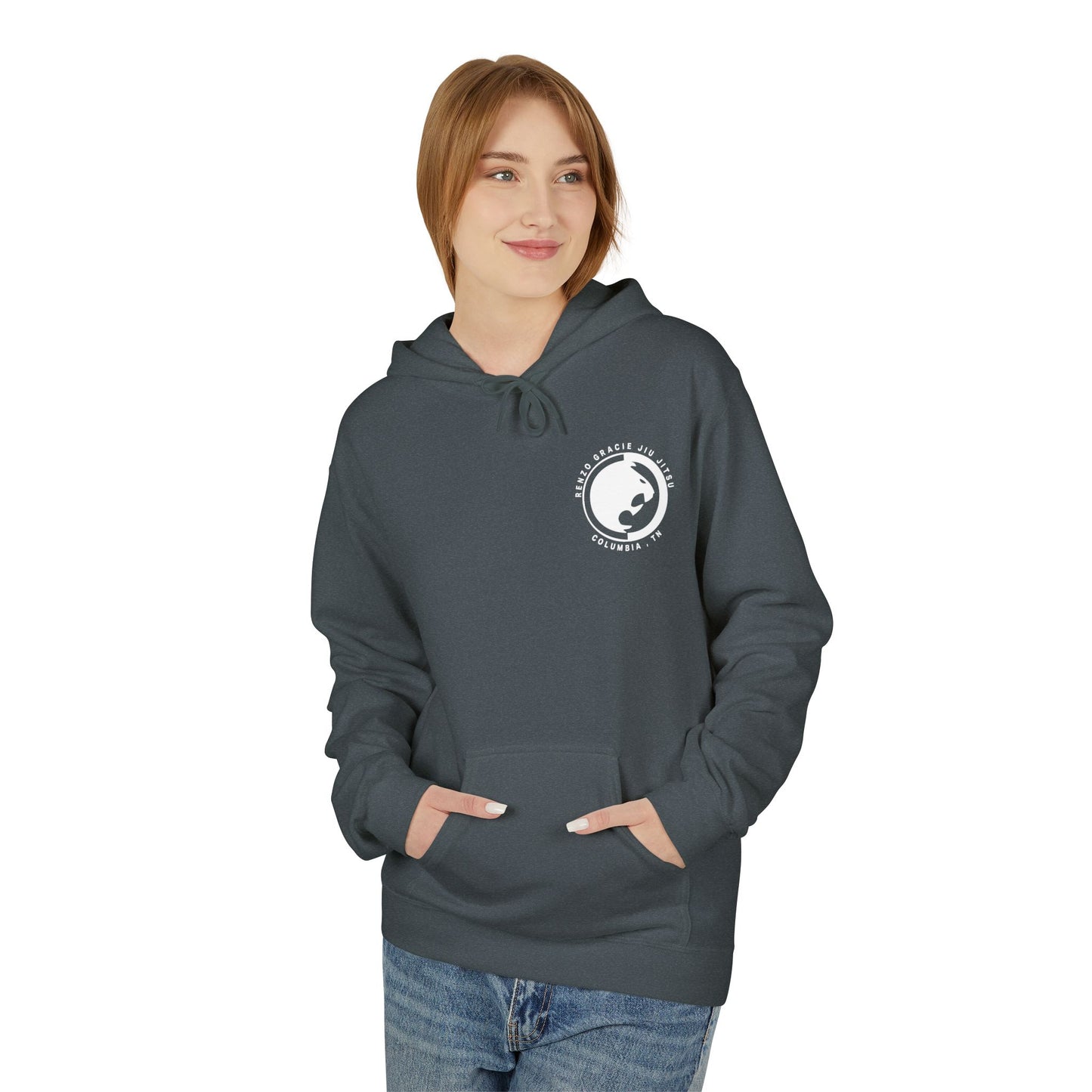 Columbia Renzo Gracie Unisex Fleece Hoodie - Soft, Stylish, Perfect for Training