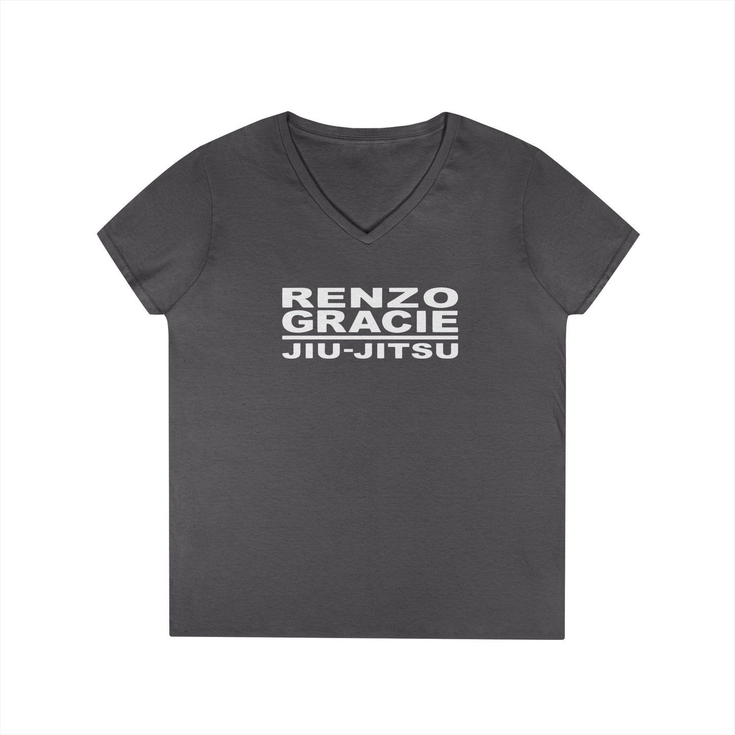 Murfreesboro Renzo Gracie Jiu-Jitsu Ladies' V-Neck T-Shirt - Perfect for Martial Arts Enthusiasts