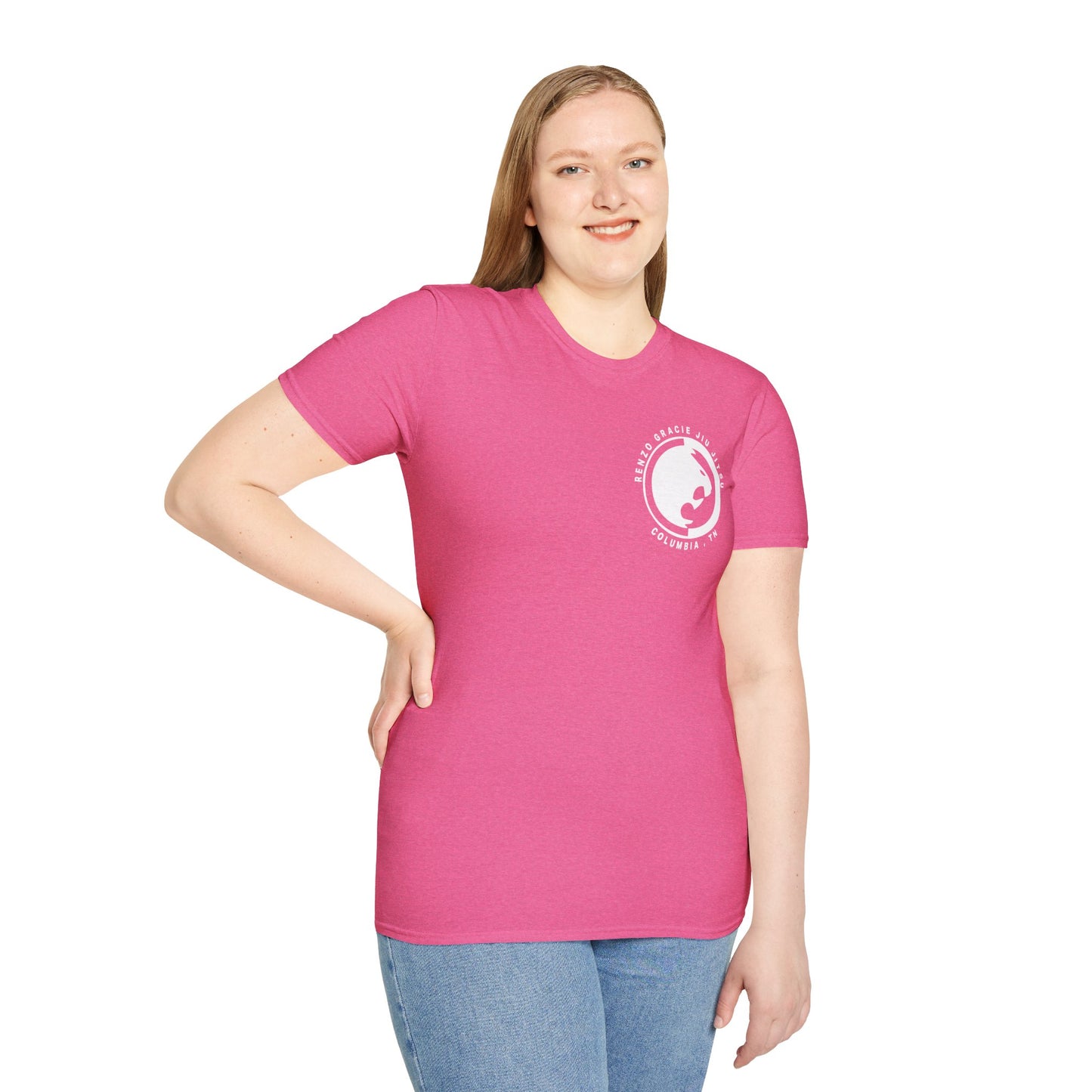 Columbia Unisex Softstyle T-Shirt - Renzo Gracie Design