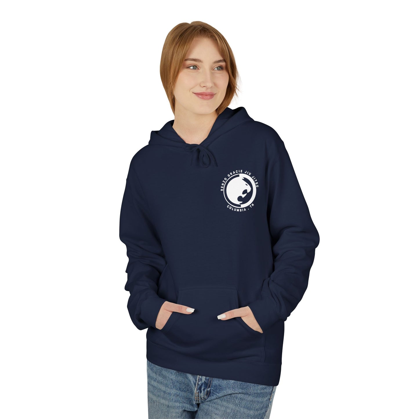 Columbia Renzo Gracie Unisex Fleece Hoodie - Soft, Stylish, Perfect for Training
