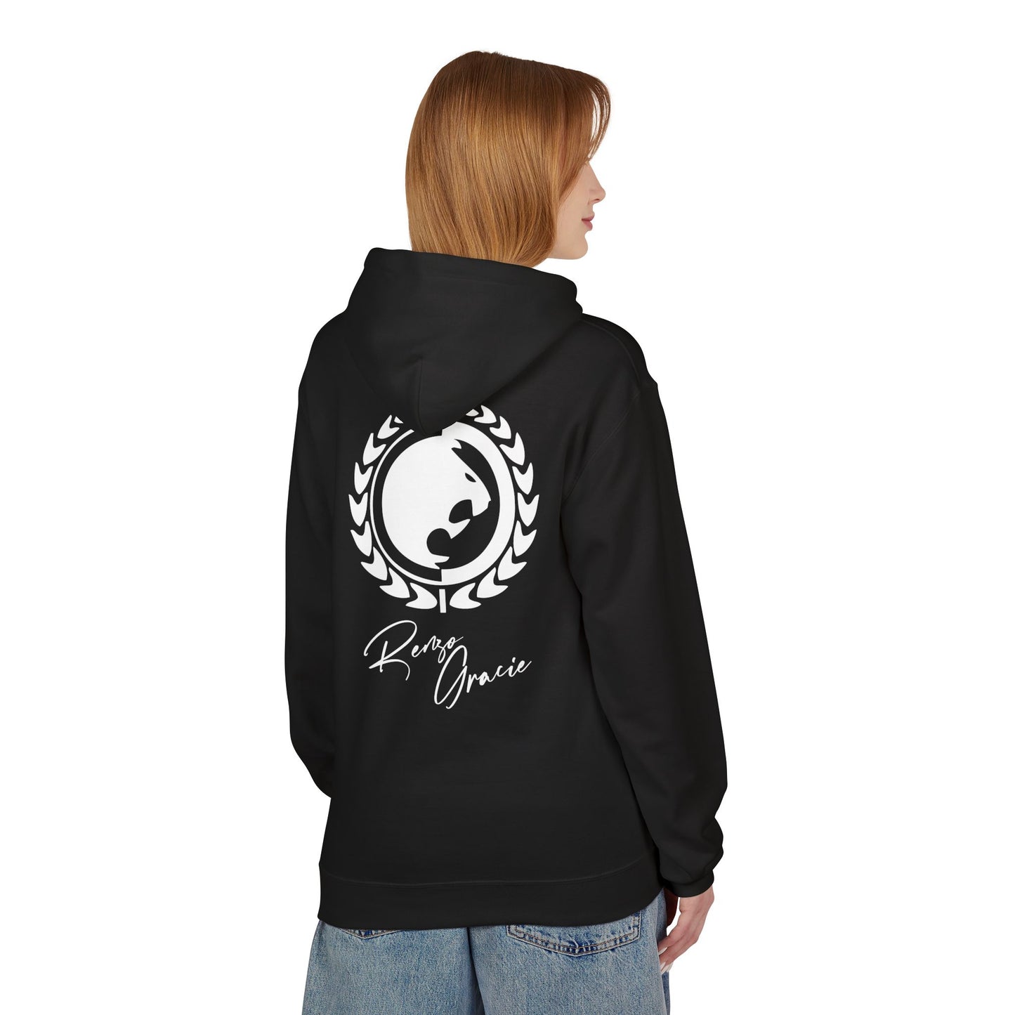 Columbia Renzo Gracie Unisex Fleece Hoodie - Soft, Stylish, Perfect for Training